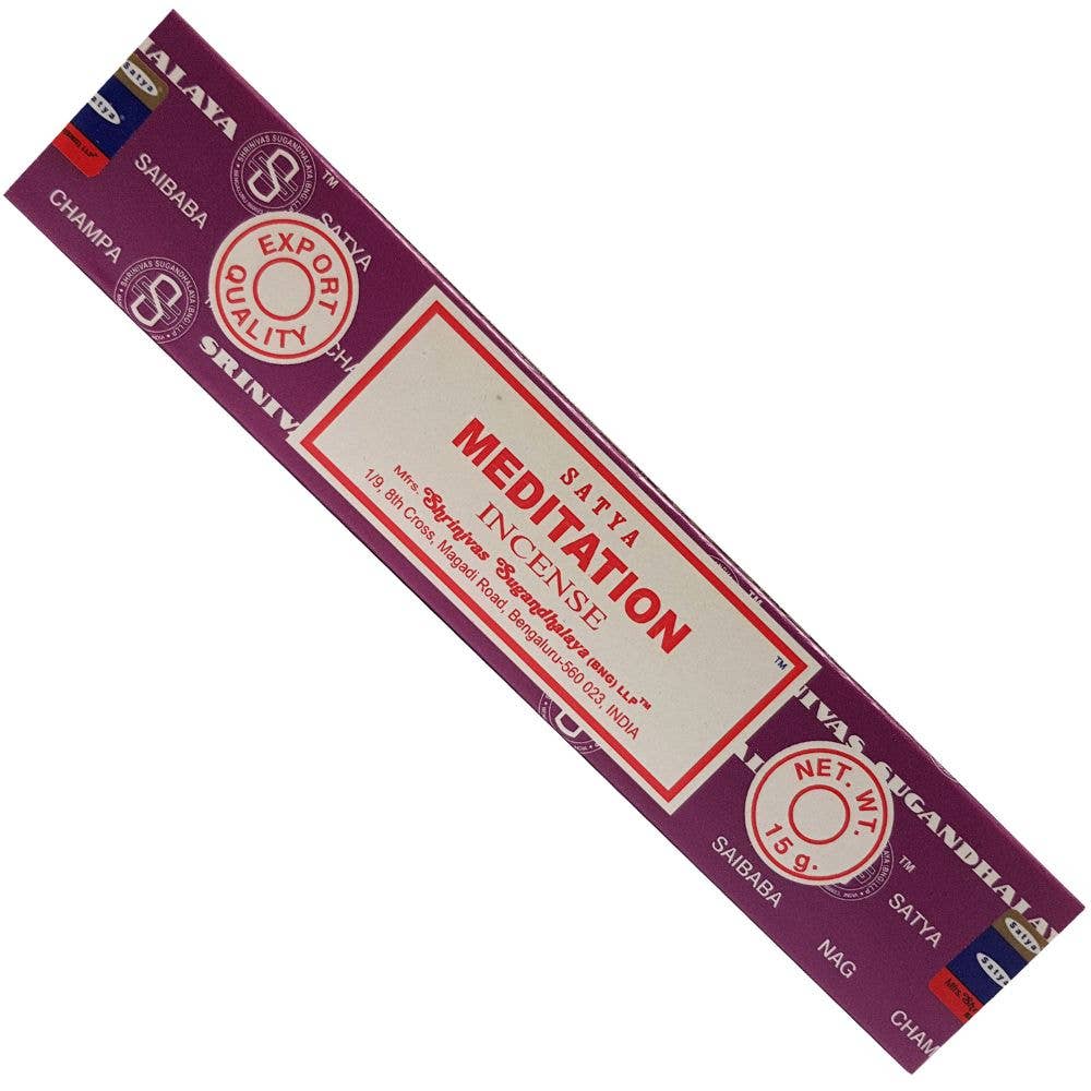 Meditation Incense Sticks 15gms Satya
