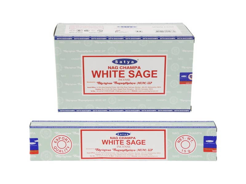 Satya White Sage Incense 15 grams
