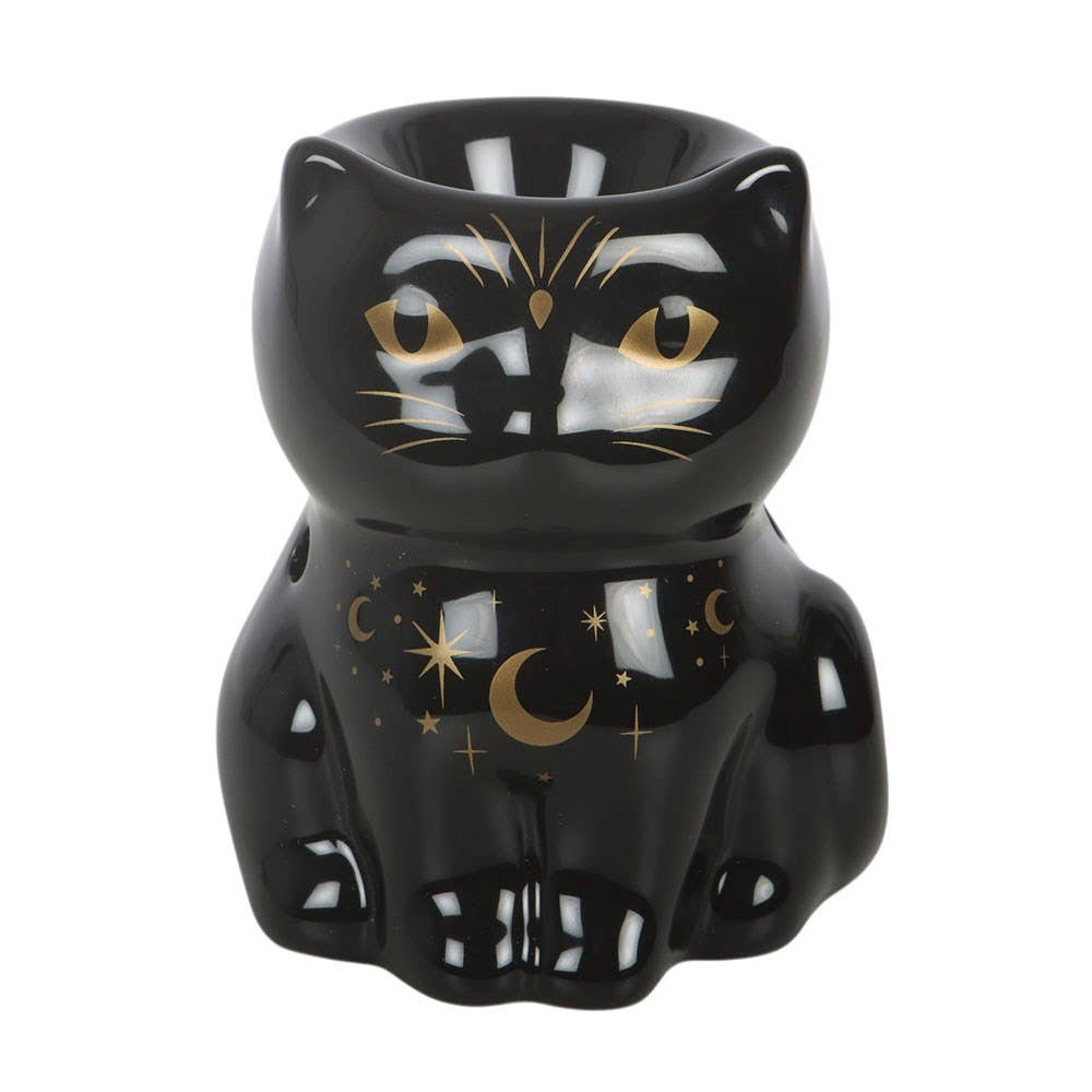 Black Cat Magick Oil Burner - product image 2