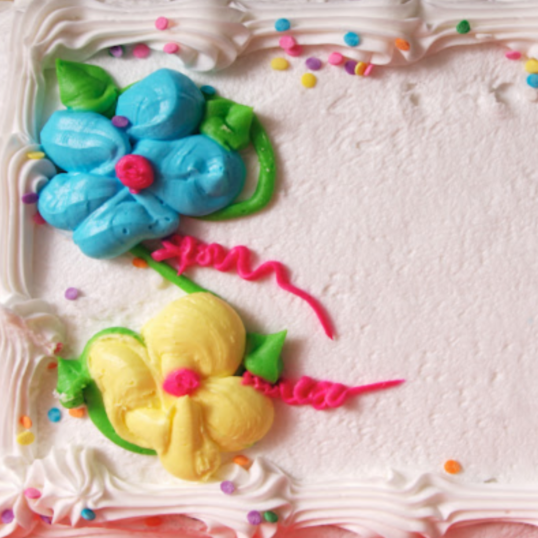 Birthday Cake Soy Choc Block
