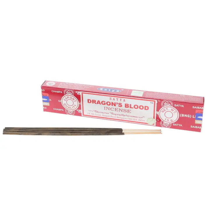 Dragons Blood Incense Sticks 15gms Satya