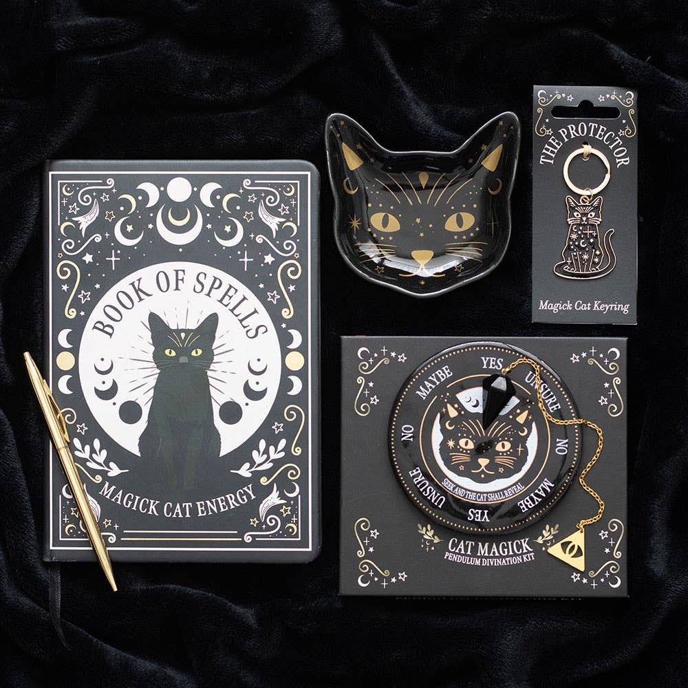 Magick Black Cat Face Trinket Dish - product image 5