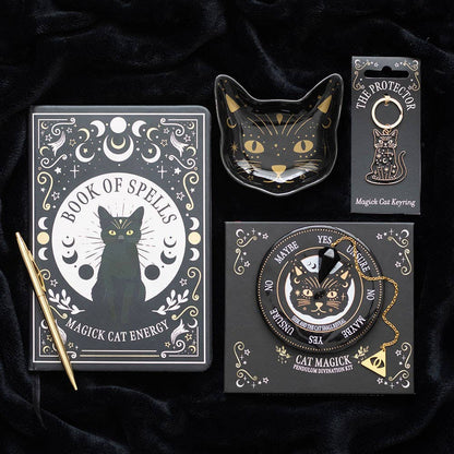 Magick Black Cat Face Trinket Dish - product image 5