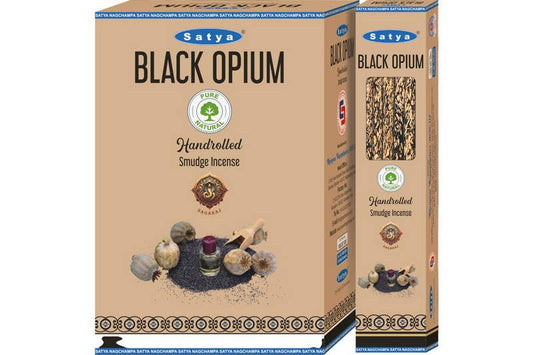 Satya Black Opium Smudge Stick Incense