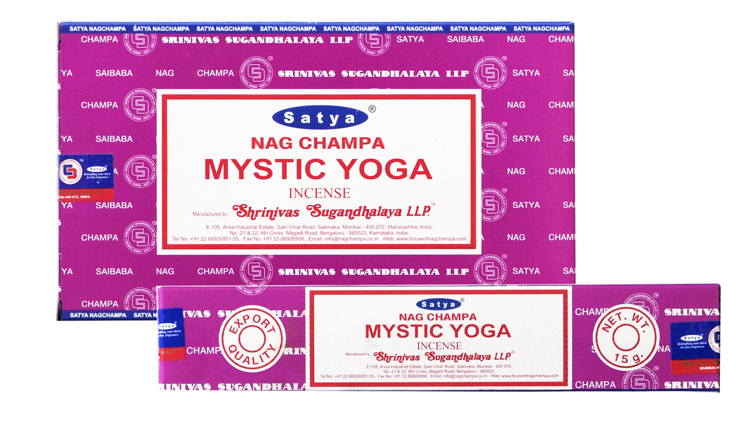 Satya "Mystic Yoga" Incense 15grams