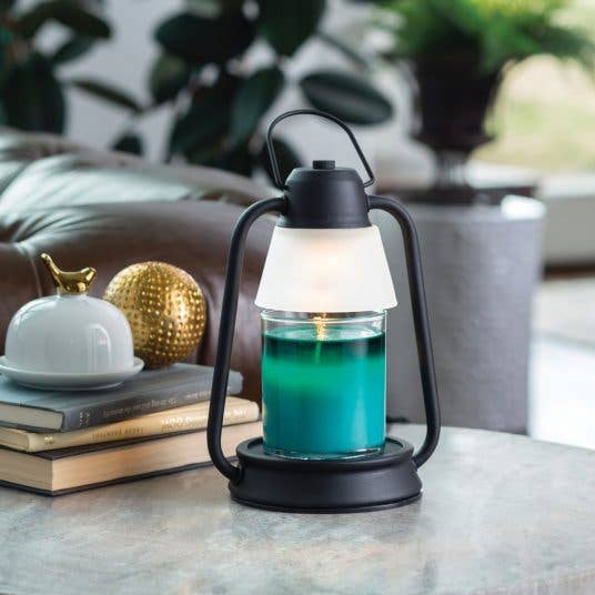 Beacon Candle Warmer Lantern — Black