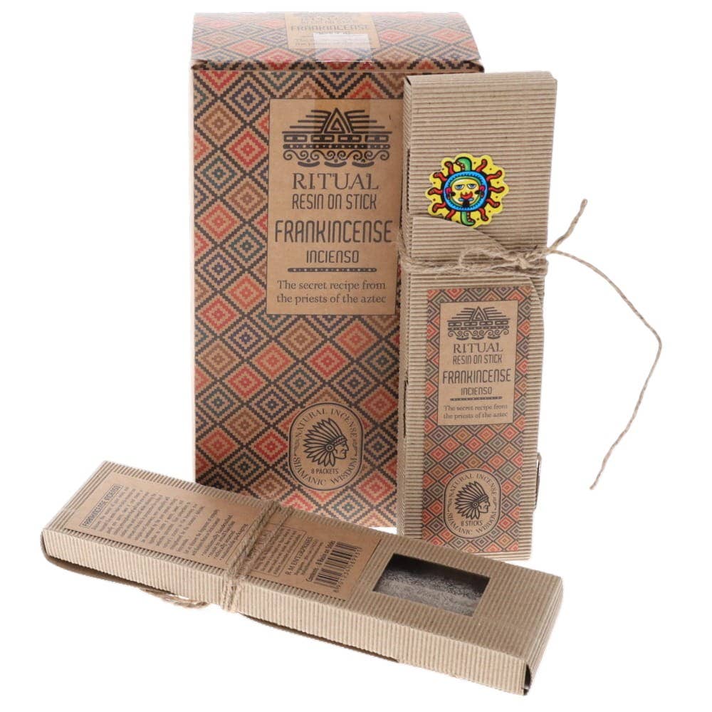 Frankincense Resin on Stick Incense Shamanic Wisdom