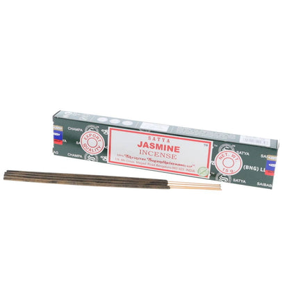 Jasmine Incense 15gms Sticks Satya (BNG)