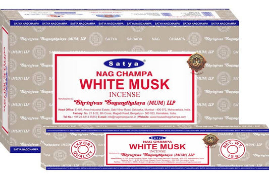 Satya "White Musk" Incense 15 grams