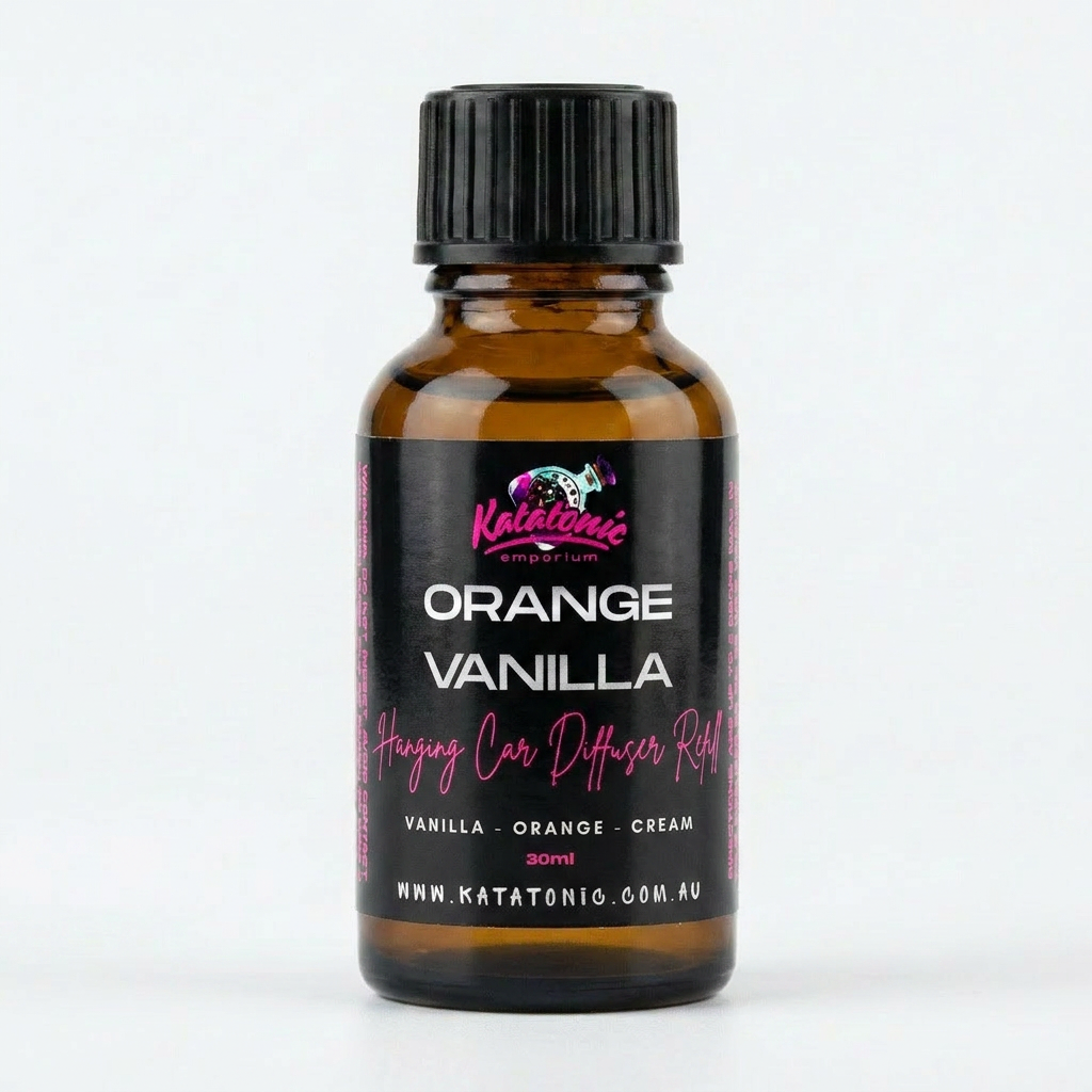 Orange Vanilla Hanging Car Diffuser Refill