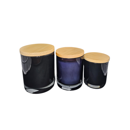 Black Raspberry Soy Candle Black Medium