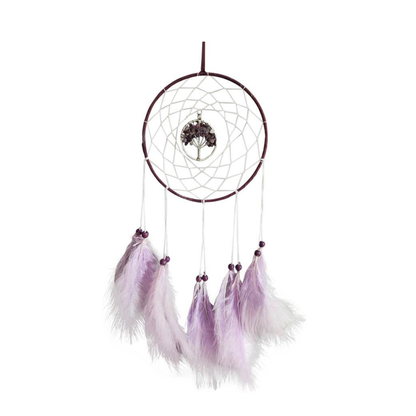 16cm Dream Catcher with Tree of Life Gemstone