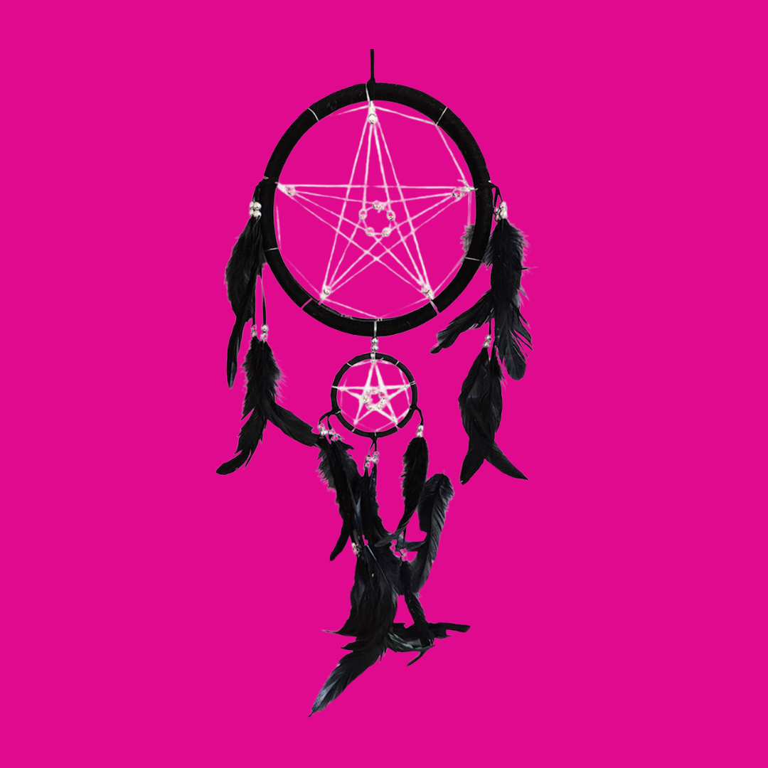 21cm Pentagram Dream Catcher
