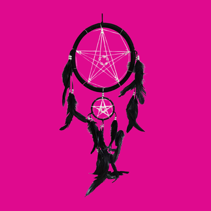 21cm Pentagram Dream Catcher