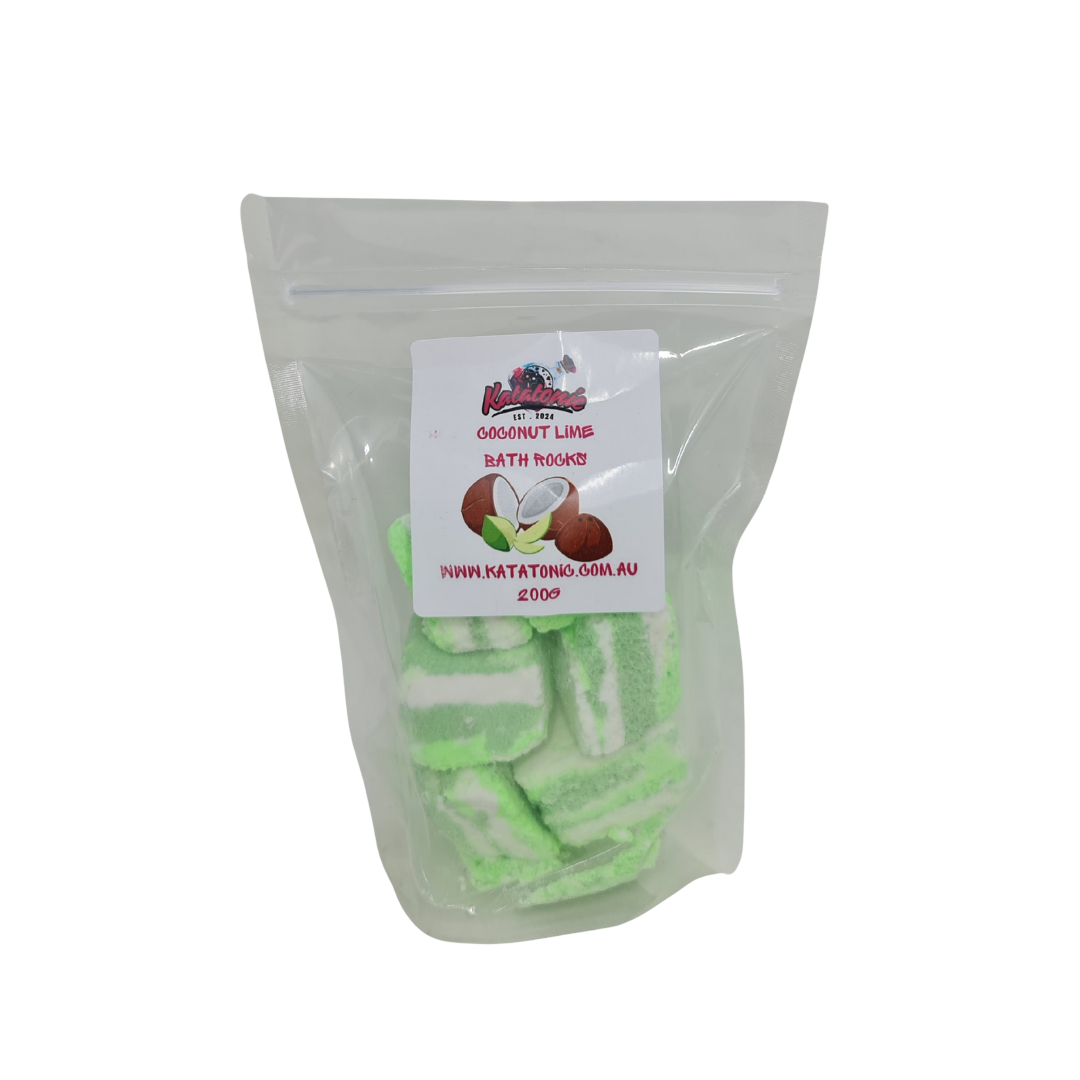 COCONUT LIME BATH ROCKS