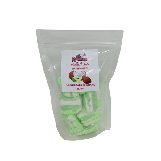 COCONUT LIME BATH ROCKS
