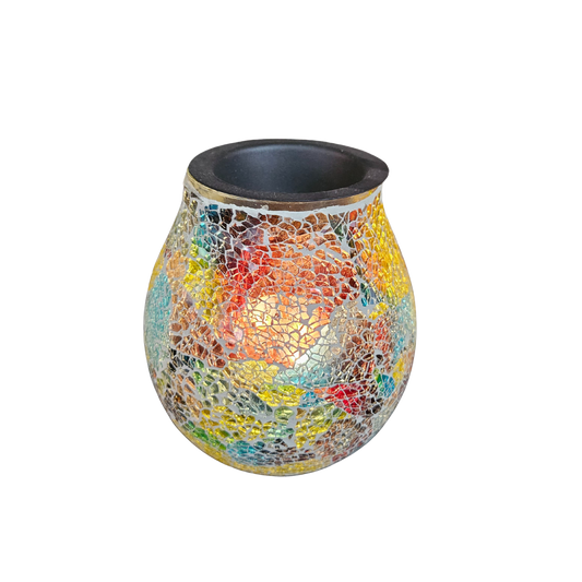 RAINBOW MOSAIC HEATPLATE WAX WARMER