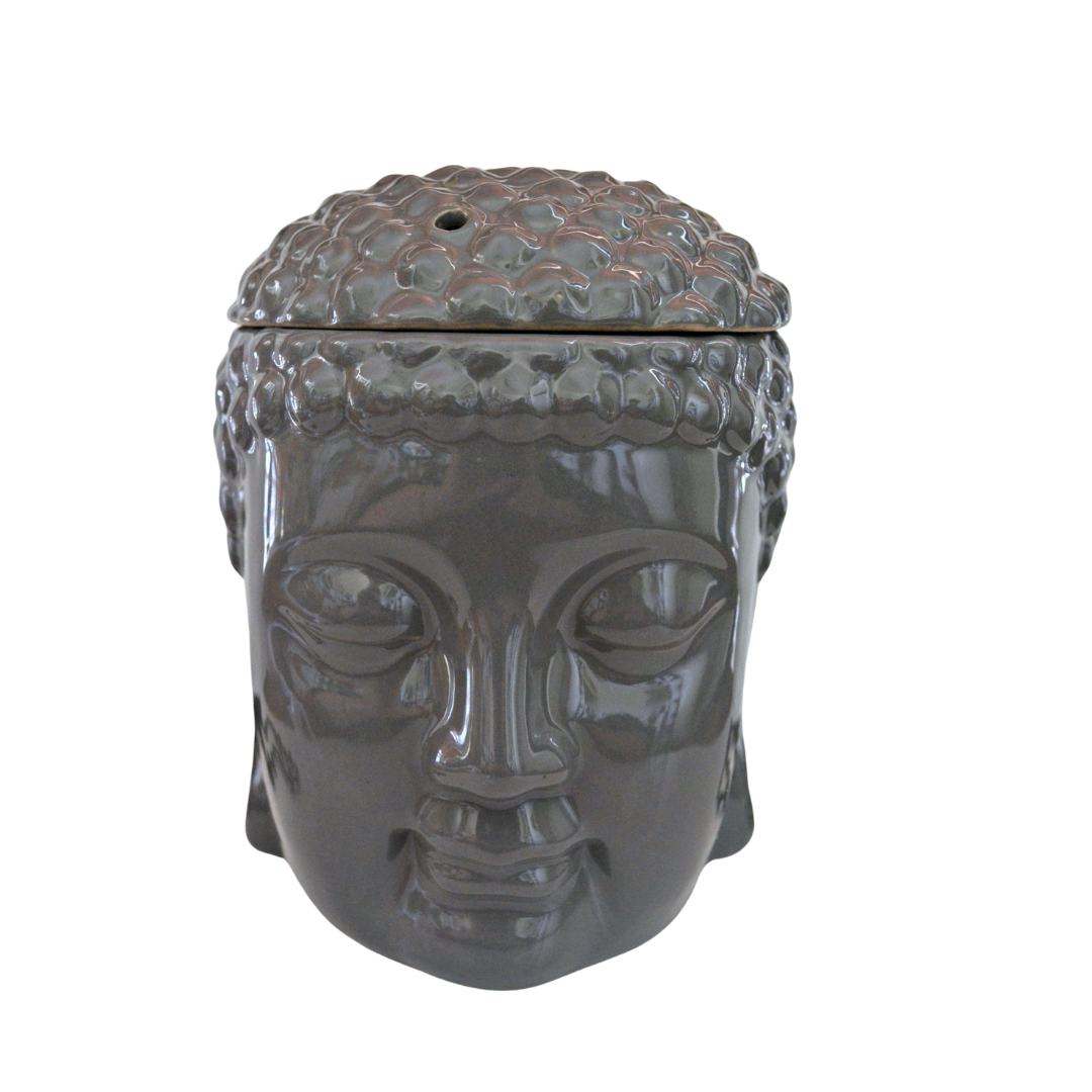 BUDDHA GREY CERAMIC WAX WARMER