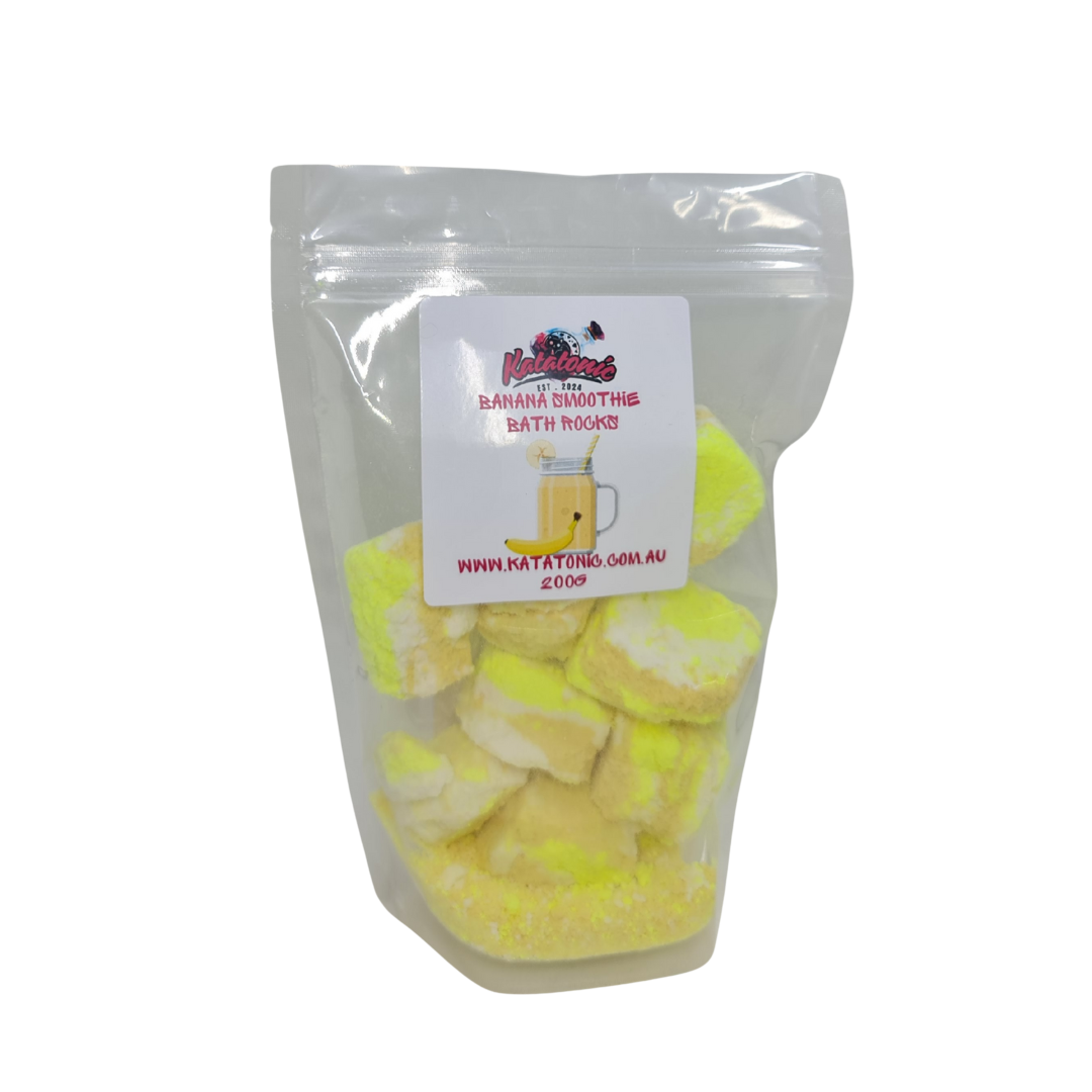 BANANA SMOOTHIE BATH ROCKS