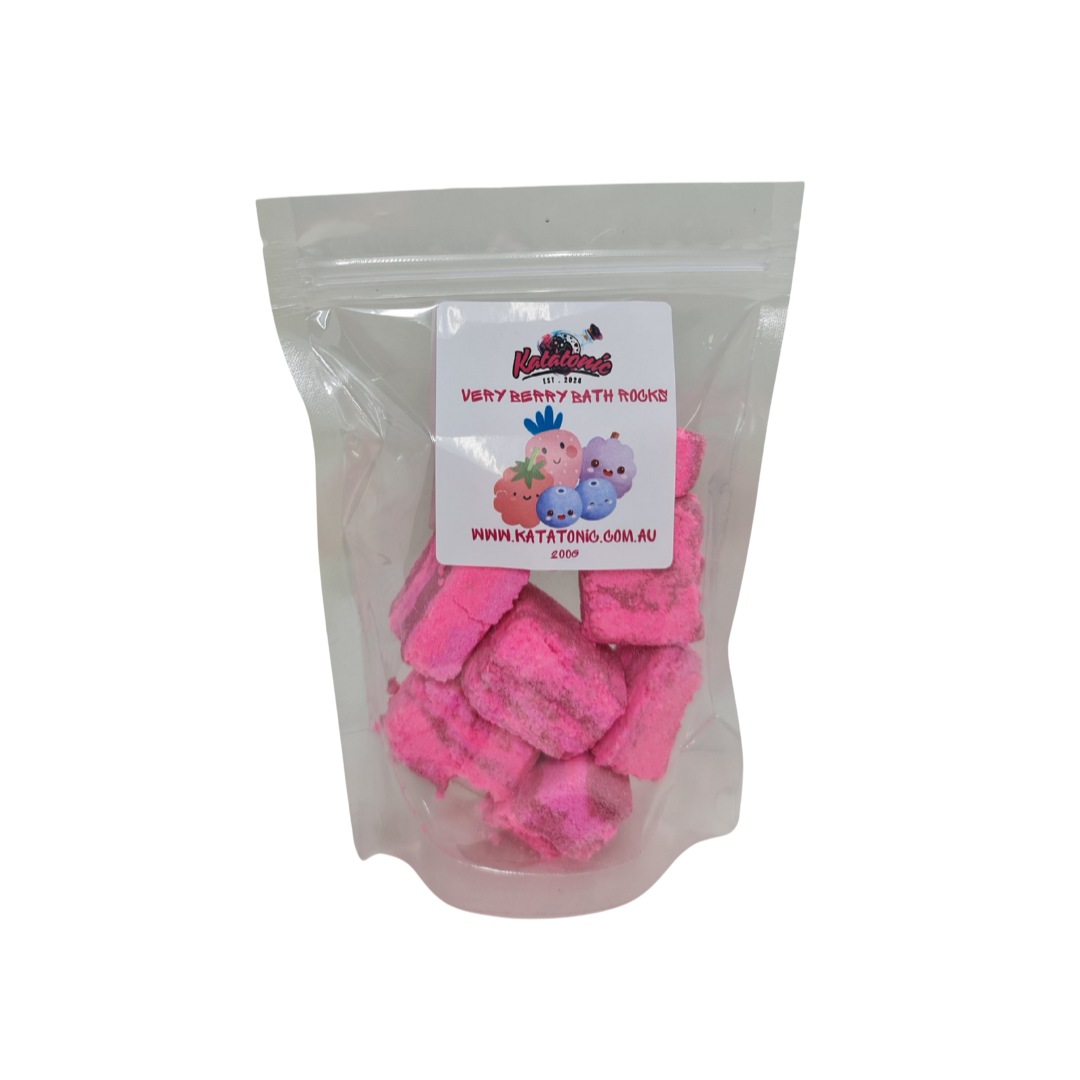 VERY BERRY BATH ROCKS
