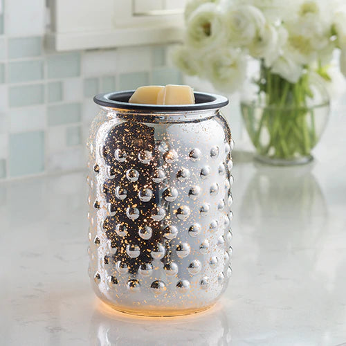 MERCURY GLASS ILLUMINATION WAX WARMER