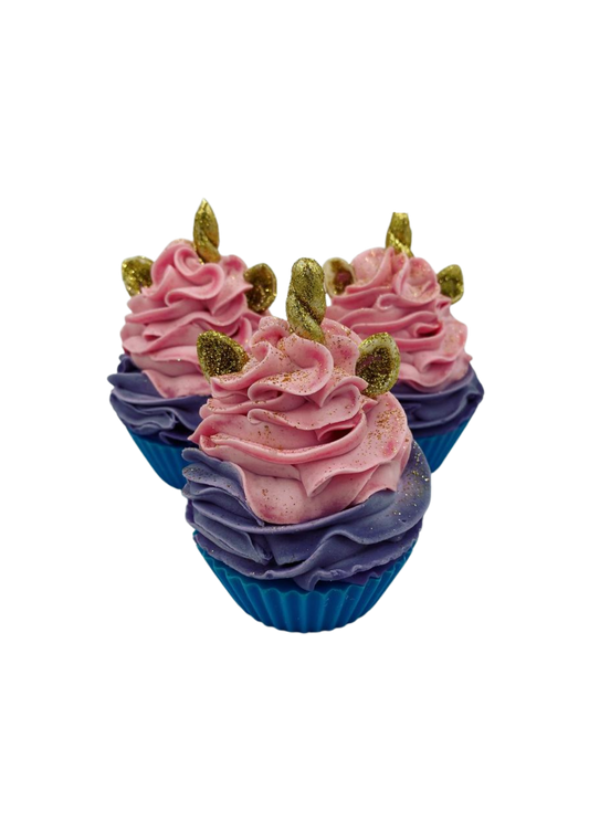UNICORN CUPCAKE ARTISAN SOAP