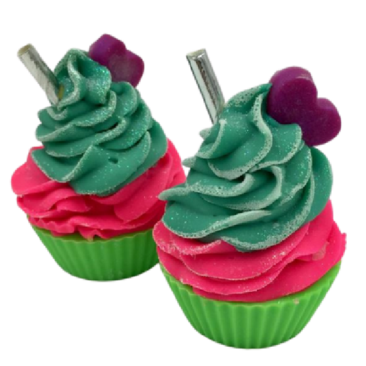 PINK MOSCATO CUPCAKE ARTISAN SOAP