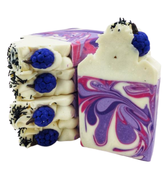 BLACK RASPBERRY AND VANILLA ARTISAN SOAP