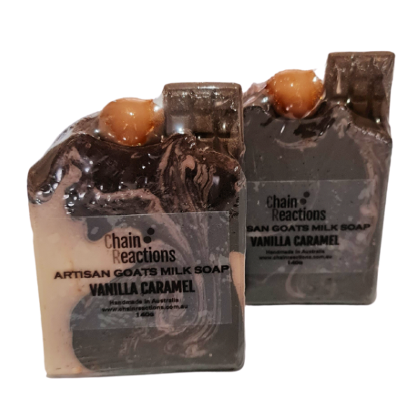 VANILLA CARAMEL GOATS MILK ARTISAN SOAP