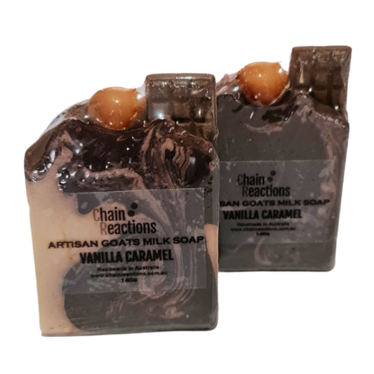 VANILLA CARAMEL GOATS MILK ARTISAN SOAP